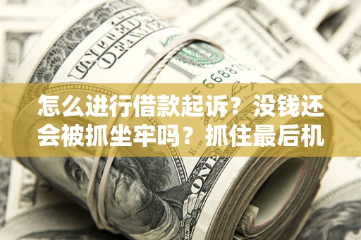 北京怎么进行借款起诉？没钱还会被抓坐牢吗？抓住最后机会！