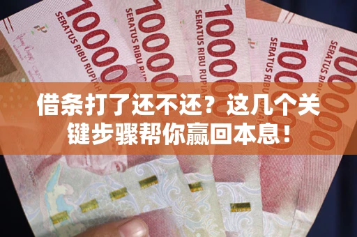 北京借条打了还不还？这几个关键步骤帮你赢回本息！