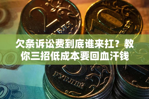 北京欠条诉讼费到底谁来扛？教你三招低成本要回血汗钱
